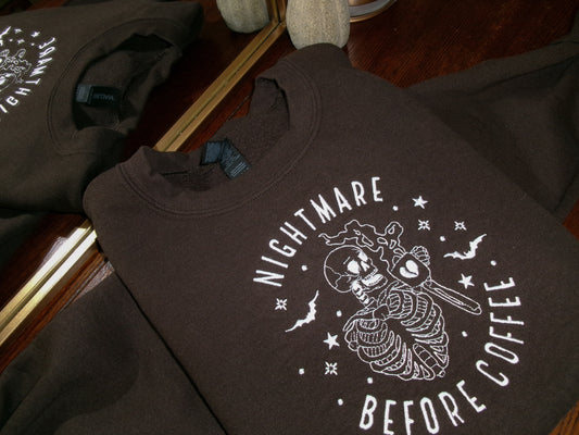 Nightmare Before Coffee - Crewneck