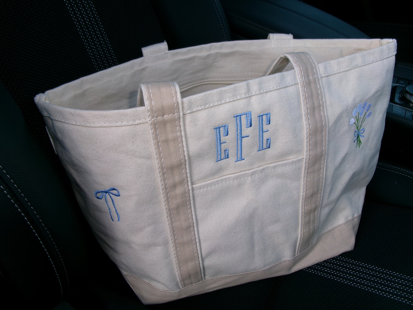 Monogram Signature Custom Tote