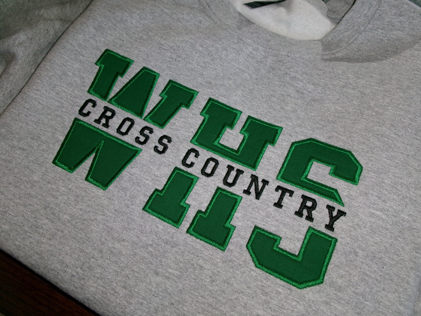 Split Varsity Crewneck