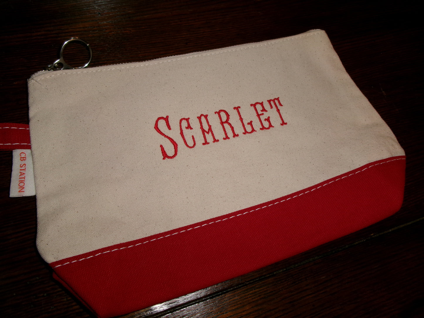 Canvas Makeup Bag