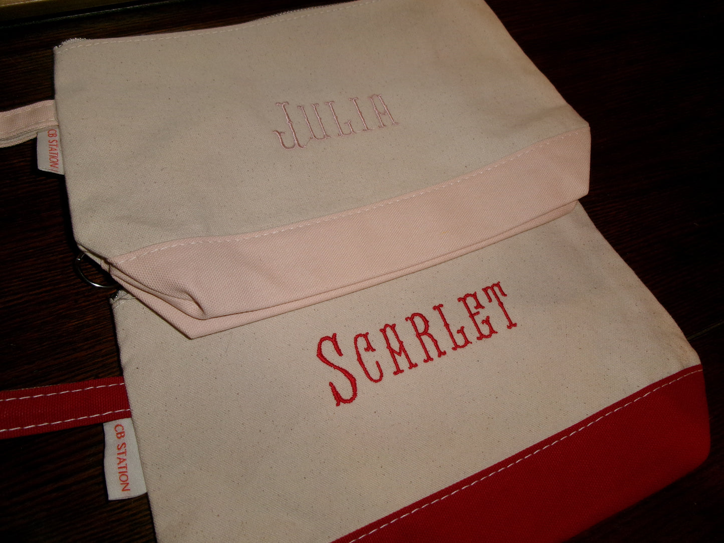 Canvas Makeup Bag