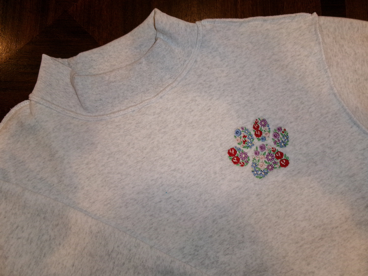 Custom Mock-Neck Sweatshirt
