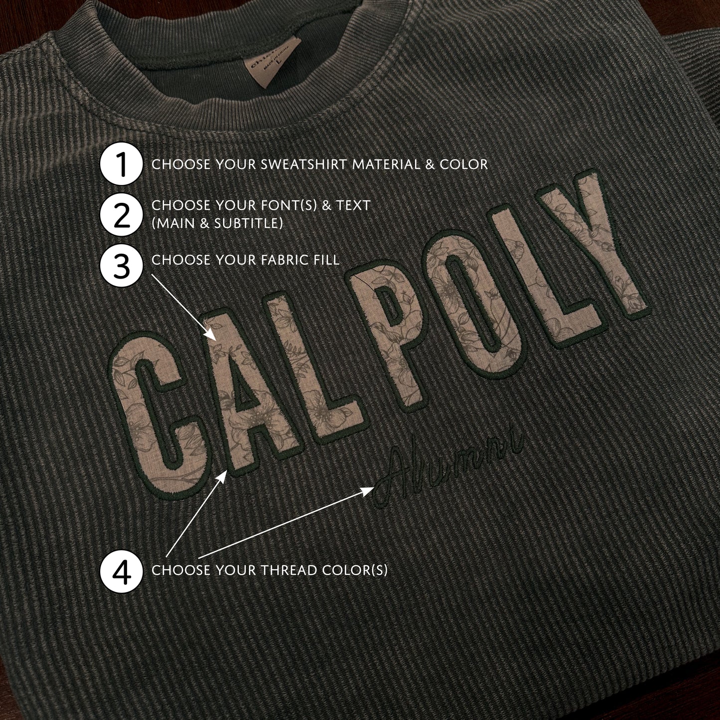 Custom Applique Crewneck