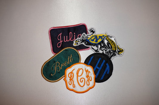 Custom Embroidered Iron-On Patch
