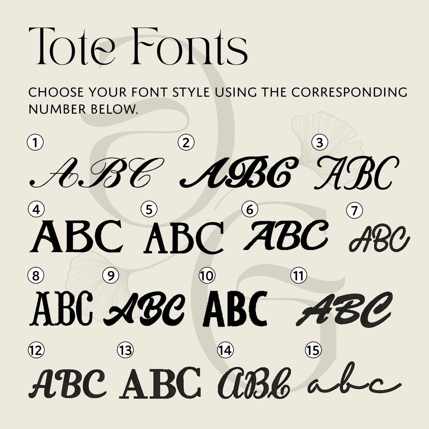 Signature Custom Tote